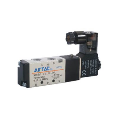 AIRTAC 4V210-08 SINGLE SOLENOID VALVE – AC 220V